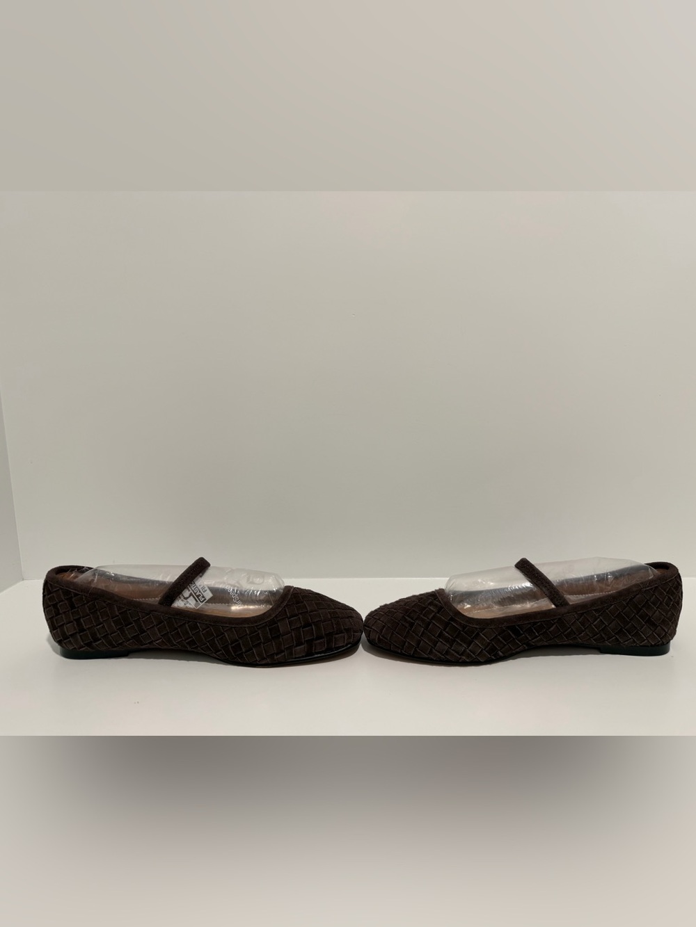 NEW Madewell The Greta Ballet Flat in Woven Dark Roast Suede NU879 $138 size 7 - Picture 11 of 12
